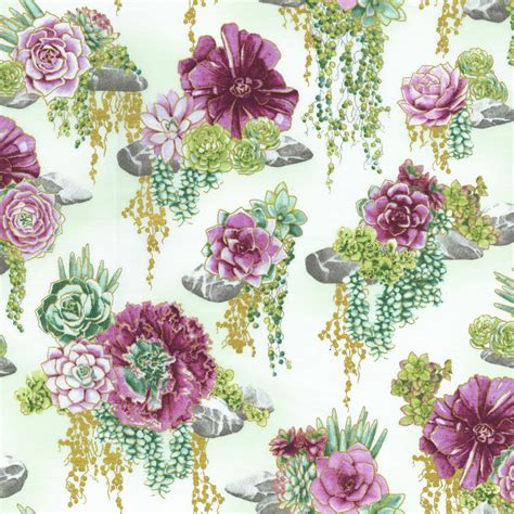 oasis metallic tranquil trail thistle fabric|Oasis Metallic Tranquil Trail Thistle from @fabricdotcom.